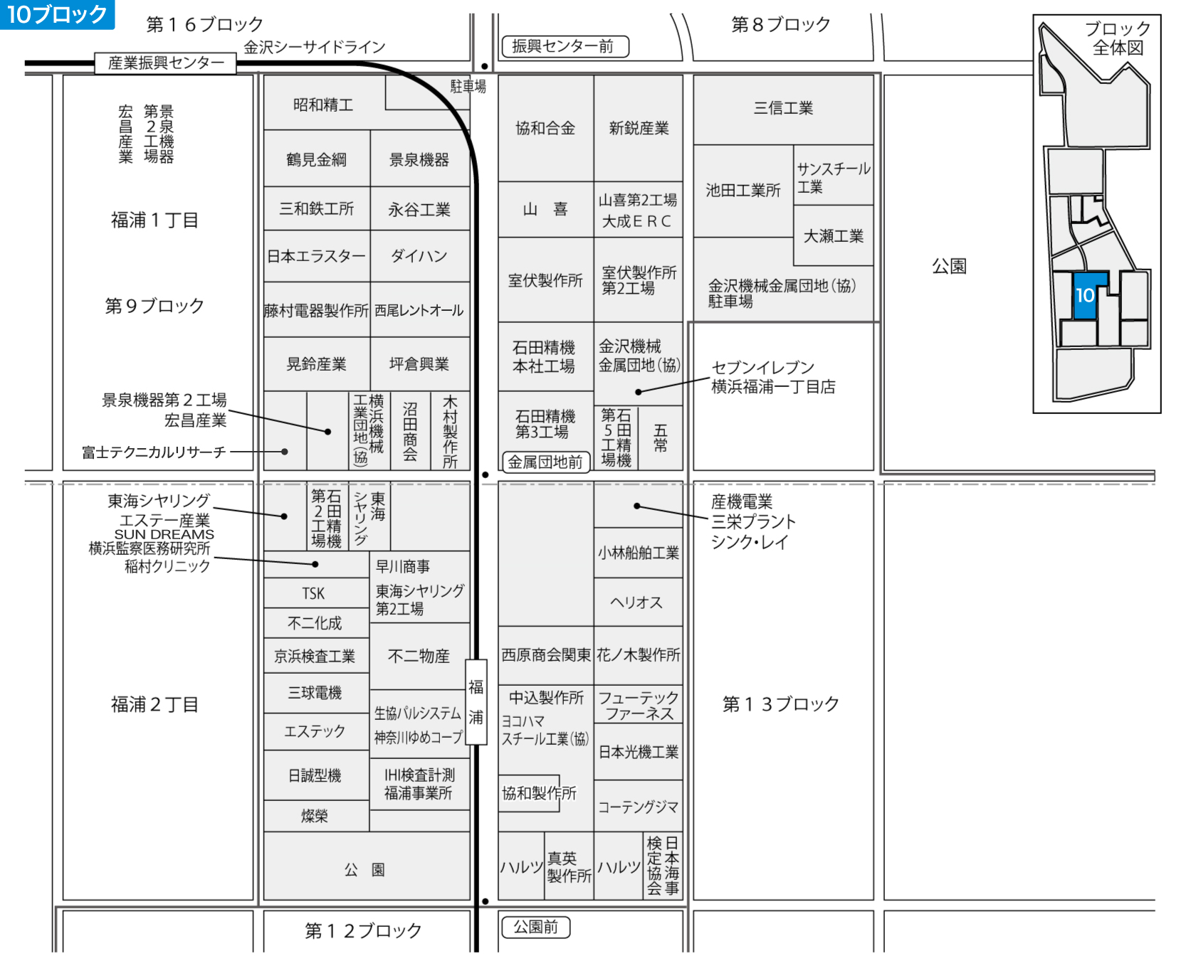 10ブロック